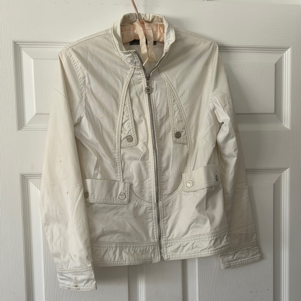 Original Salvatore Ferragamo Women's White Jacket